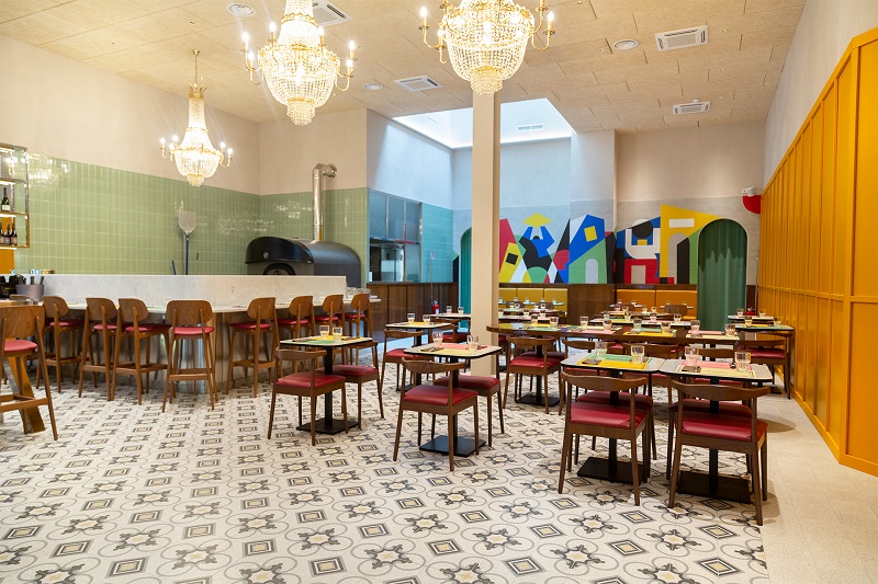 La nuova pizzeria Lievità in piazza Vetra a Milano